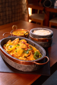 Moqueca encontro das águas (Pintado e Camarão)